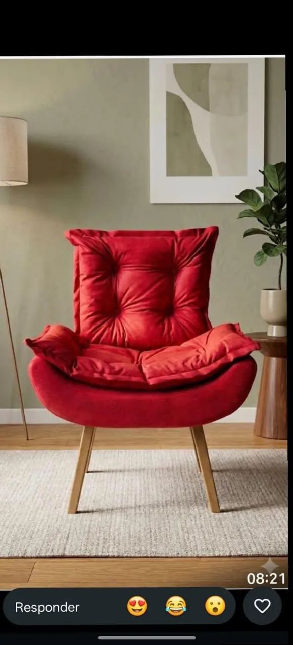 Poltronas super confortáveis