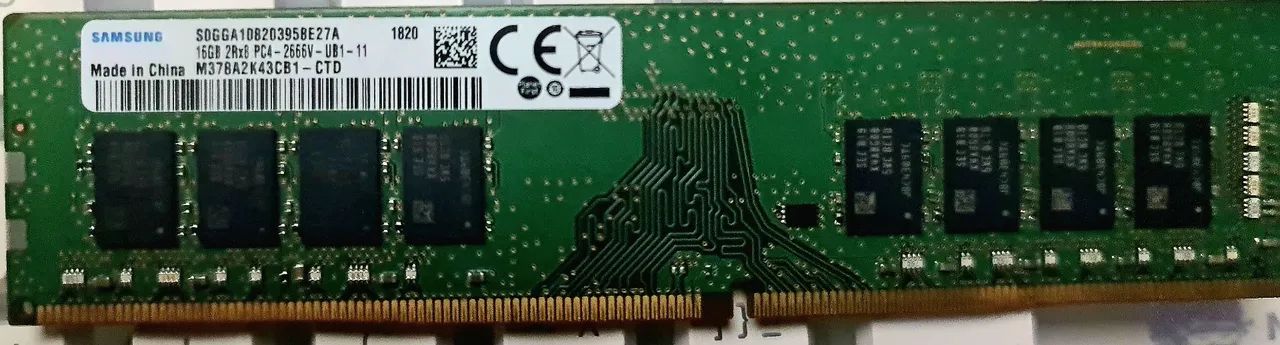 Memória Samsung 2666v DDR4 16gb - Memória RAM - Riacho Fundo II