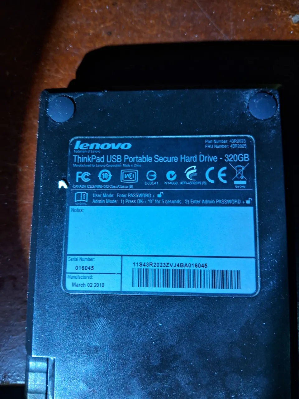 HD 250GB SATA Maxtor - Conservado - Sem Teste - Armazenamento