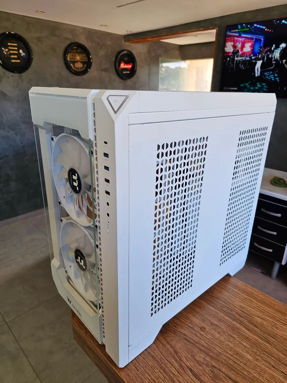 Gabinete thermaltake view 51 snow - Foto 5