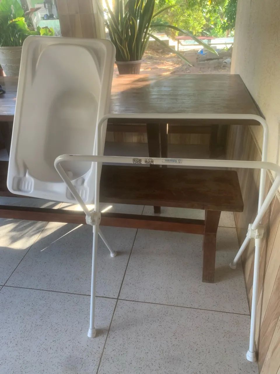 Banheira com suporte  - Foto 2