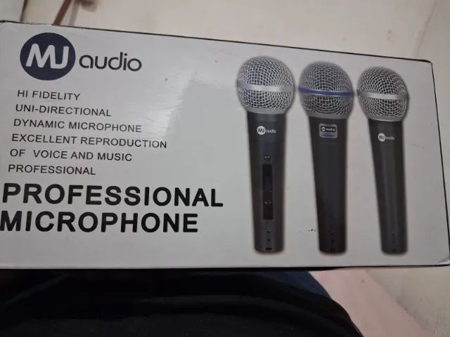Microfone MD Audio Profissional com Fio - Foto 2
