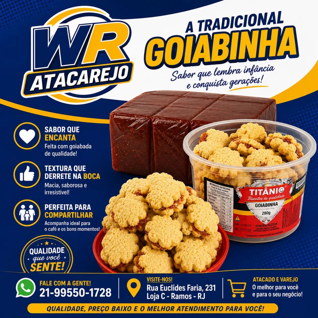 Biscoitos amanteigados preço para revenda 