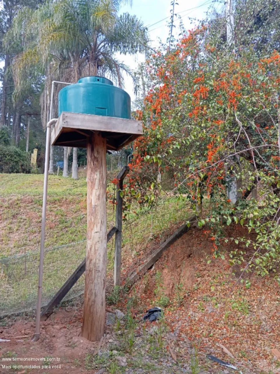 TERRENO COM ESCRITURA DE 1751m² E POÇO JA COM UMA KITNET EM ATIBAIA - Foto 5