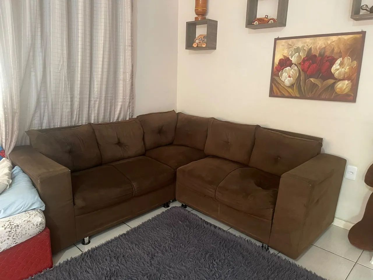 Vende-se sofá em L com avaria 200