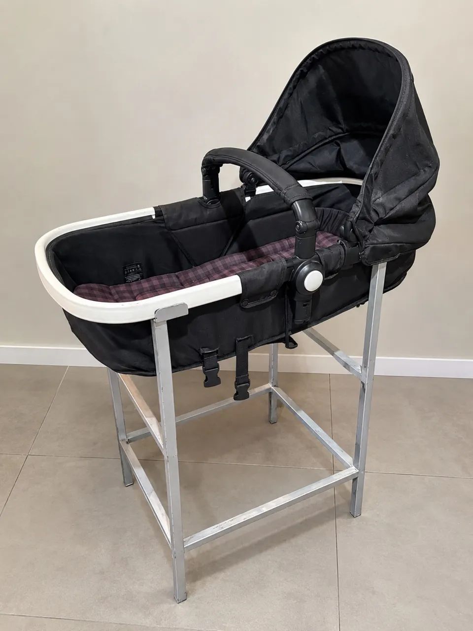 Carrinho de bebê Safety 1st Mobi Moisés - COMPLETÍSSIMO   - Foto 2