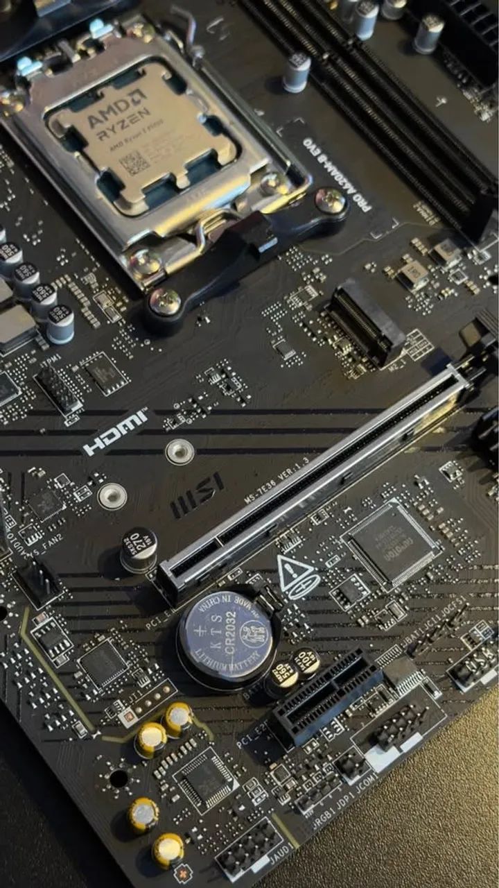 Kit Placa Mae e Processador Ryzen 