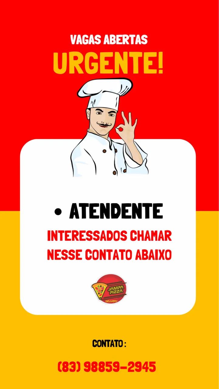 Precisa-se de atendente 