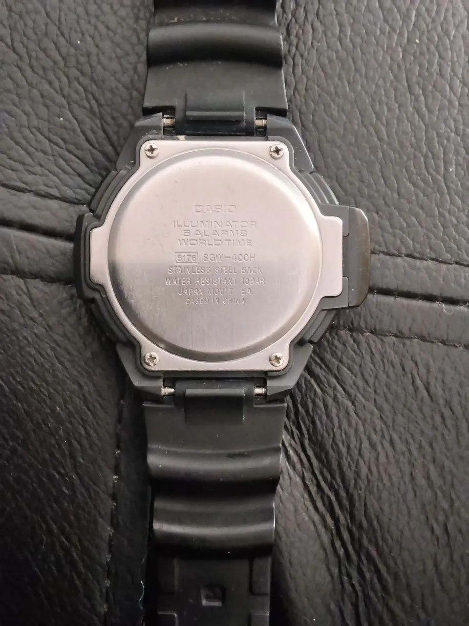 Vendo relógio casio com triplo sensor: altímetro, barômetro e termômetro.  Zerado.  - Foto 4