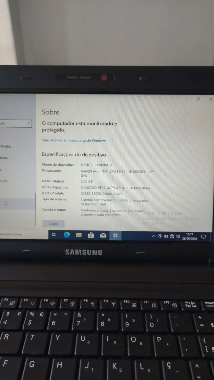 Notebook Samsung  - Foto 3