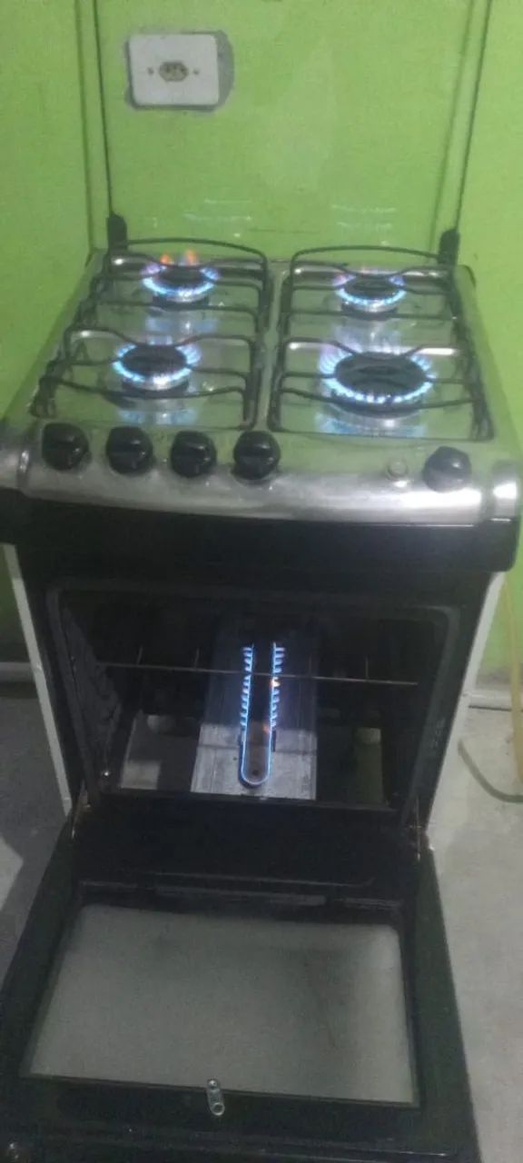 fogão 4 bc Electrolux automático (entrego) - Foto 2