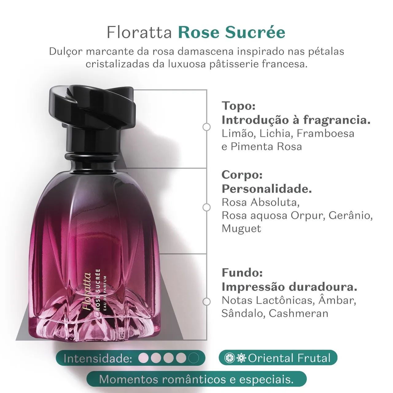 Floratta Rose Sucrée Eau De Parfum 75Ml - Foto 5