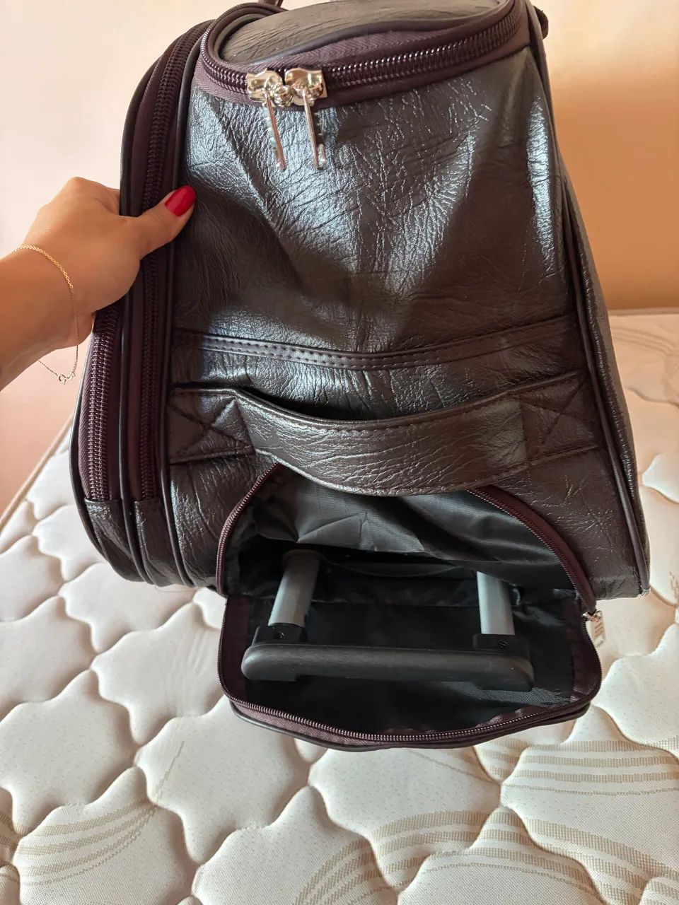 Bolsa couro sintético  - Foto 2