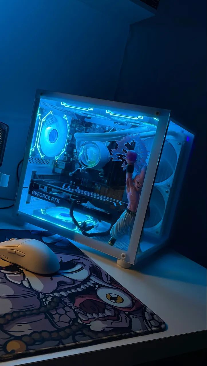 Pc Gamer - Ryzen 5 5500/RTX 4060 - Roda Tudo (Apenas o PC) - Foto 2