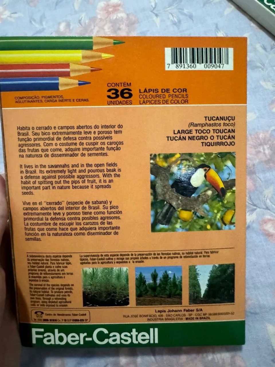 Caixa de Laís de cor raríssima 36 cores Faber Castellanos 80 - Foto 3