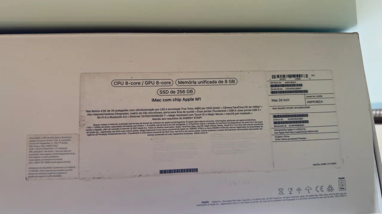 CAIXA de iMac chip Apple M1 - Foto 3