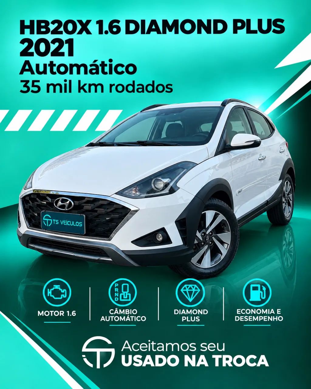 Hyundai Hb20X HB20X Diamond Plus 1.6 Flex 16V Aut. 2021