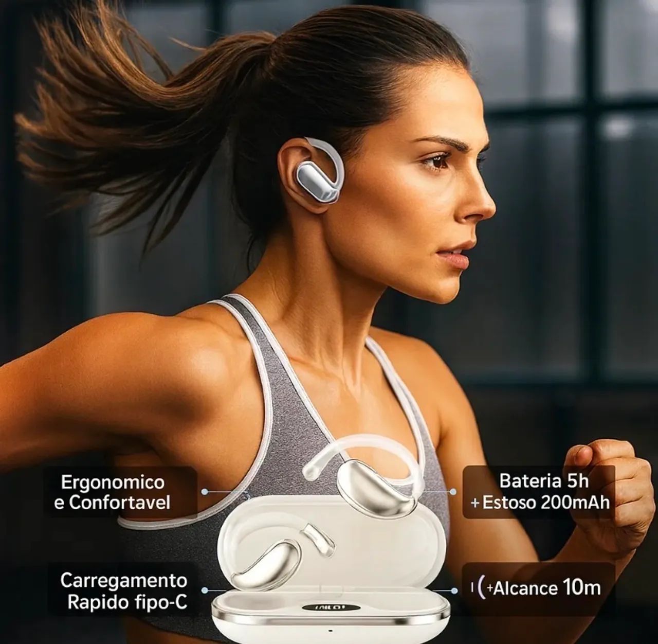 FONE BLUETOOTH TWS PEIP101 - Foto 3