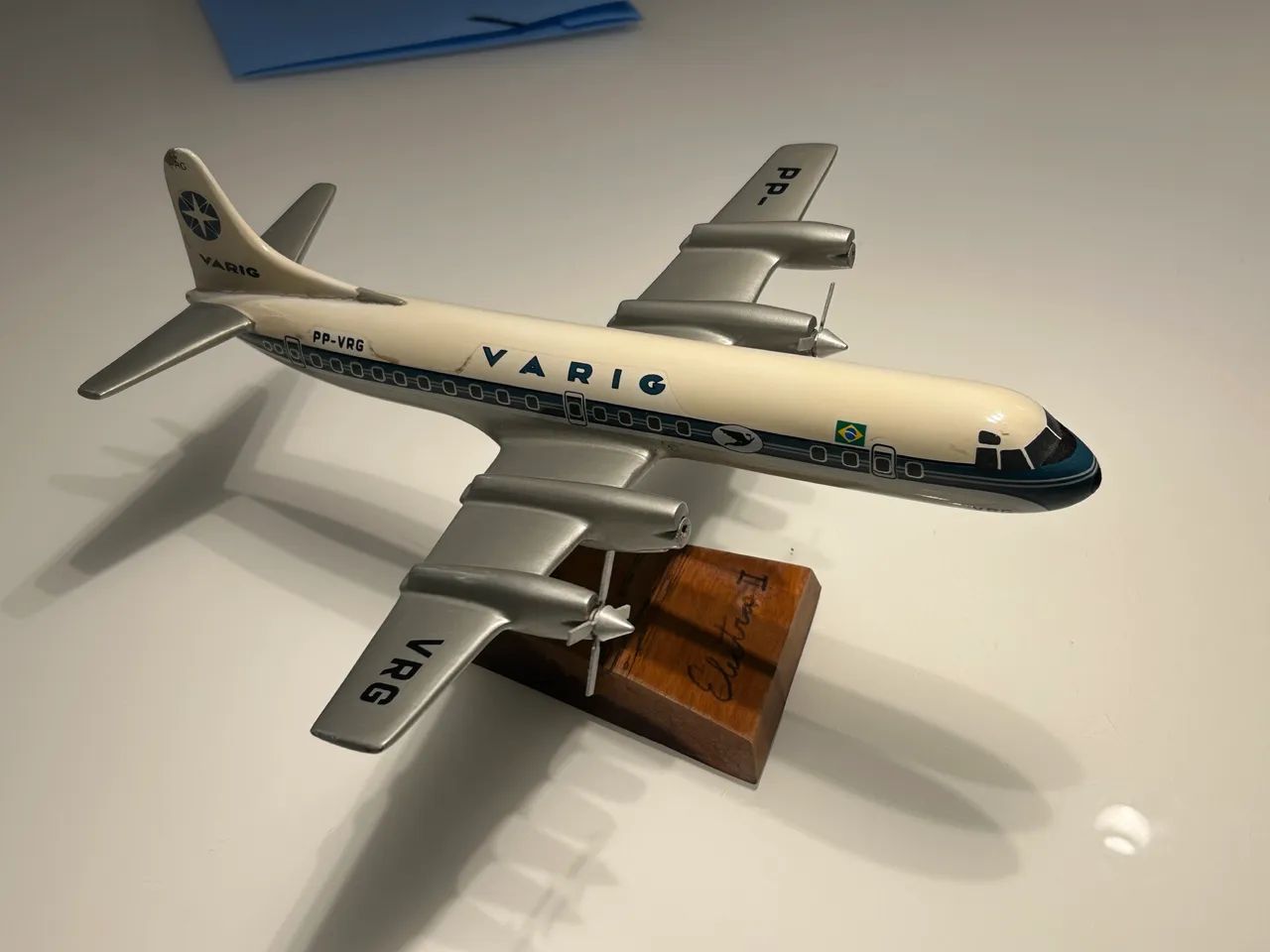 Maquete antiga Electra Varig  - Foto 2