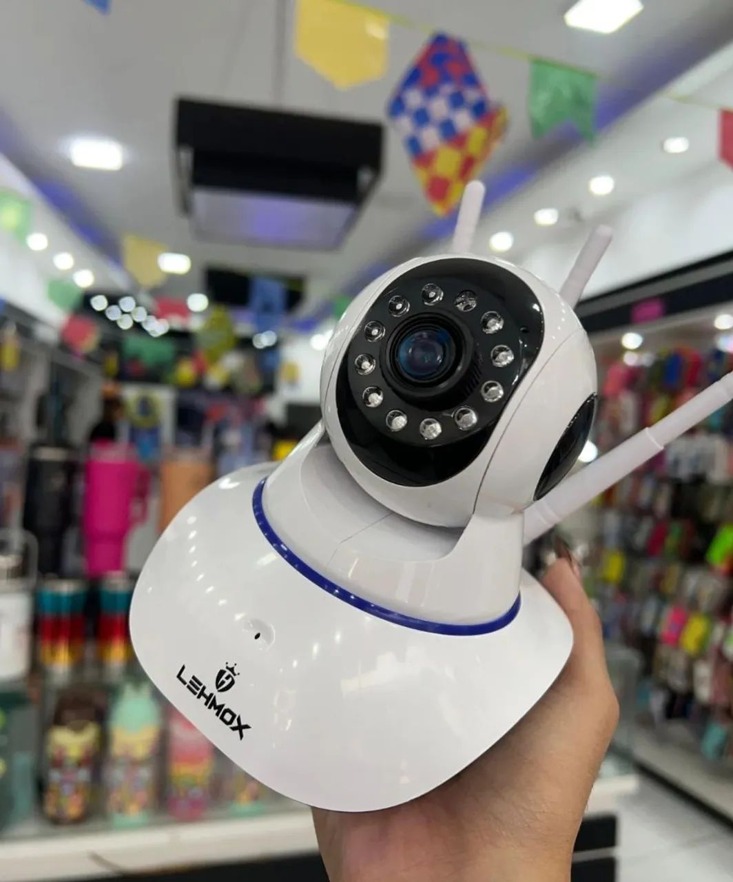 Câmera interna wi-fi babá eletrônica