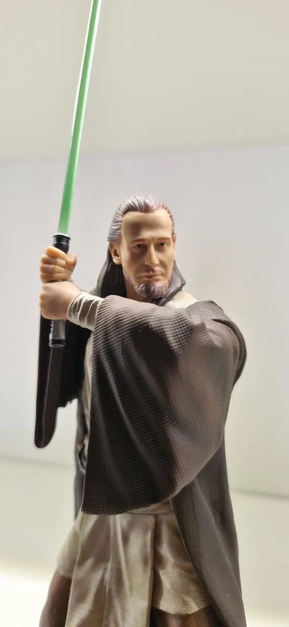 Qui-gon Jinn - Star Wars - Ep. I Iron Studios Art Scale 1/10  - Foto 4