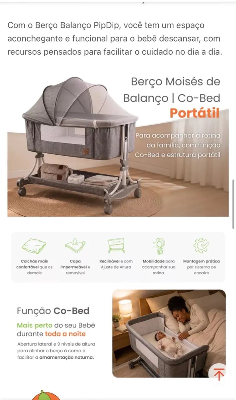 Berço portátil 