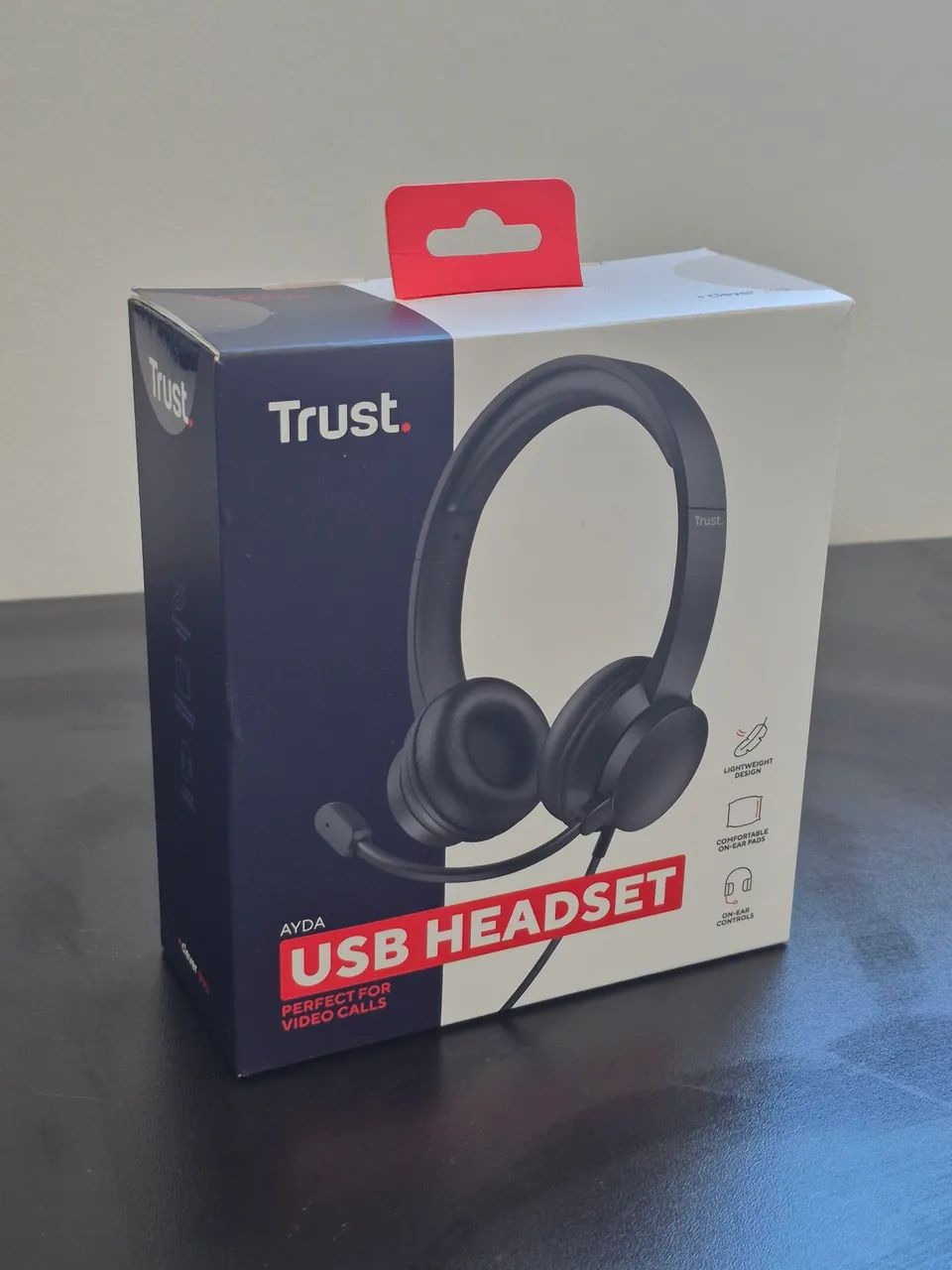 HEADSET USB TRUST AYDA ? PERFEITO PARA VIDEOCHAMADAS - Foto 2