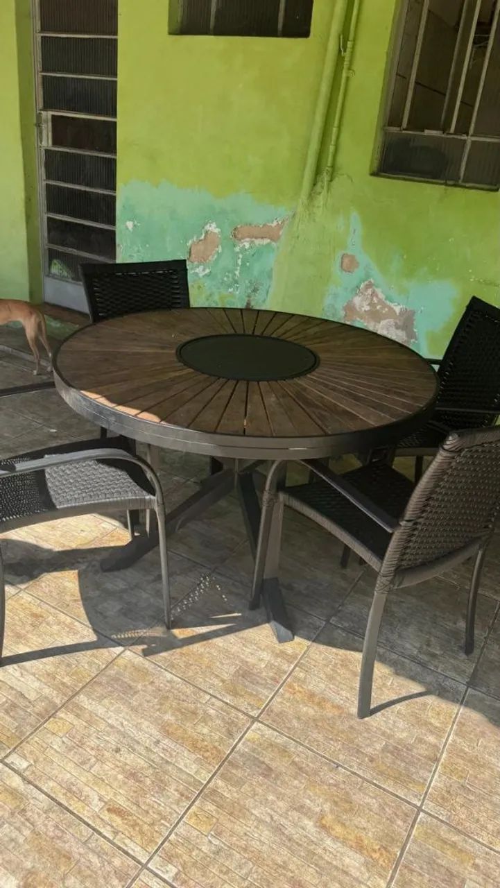 Vendo barato mesa Atenas com 4 cadeiras - Foto 3