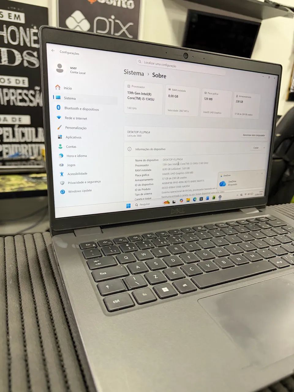 Notebook Dell Latitude 3440 Seminovo 