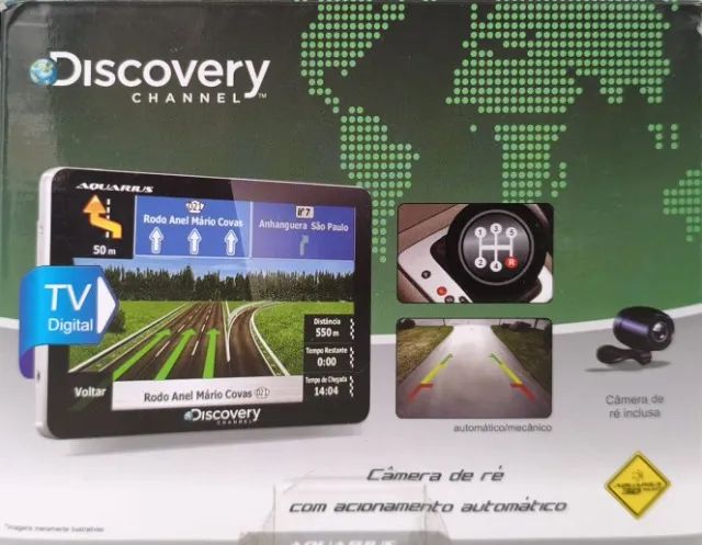 GPS com Câmera RÉ  e TV