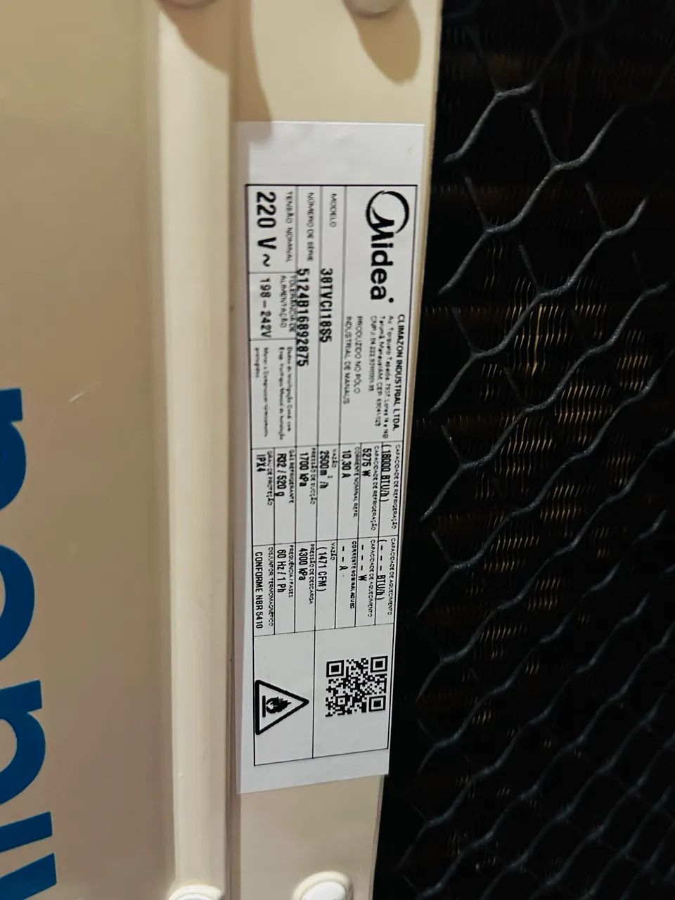 Ar condicionado Splint 18.000 btus Midea - Foto 3