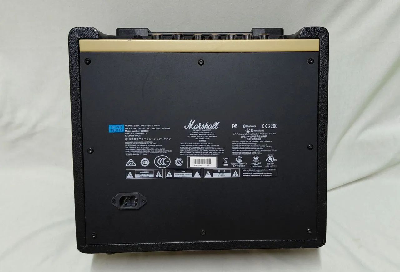 Amplificador Marshall CODE 25(Semi novo) - Foto 2
