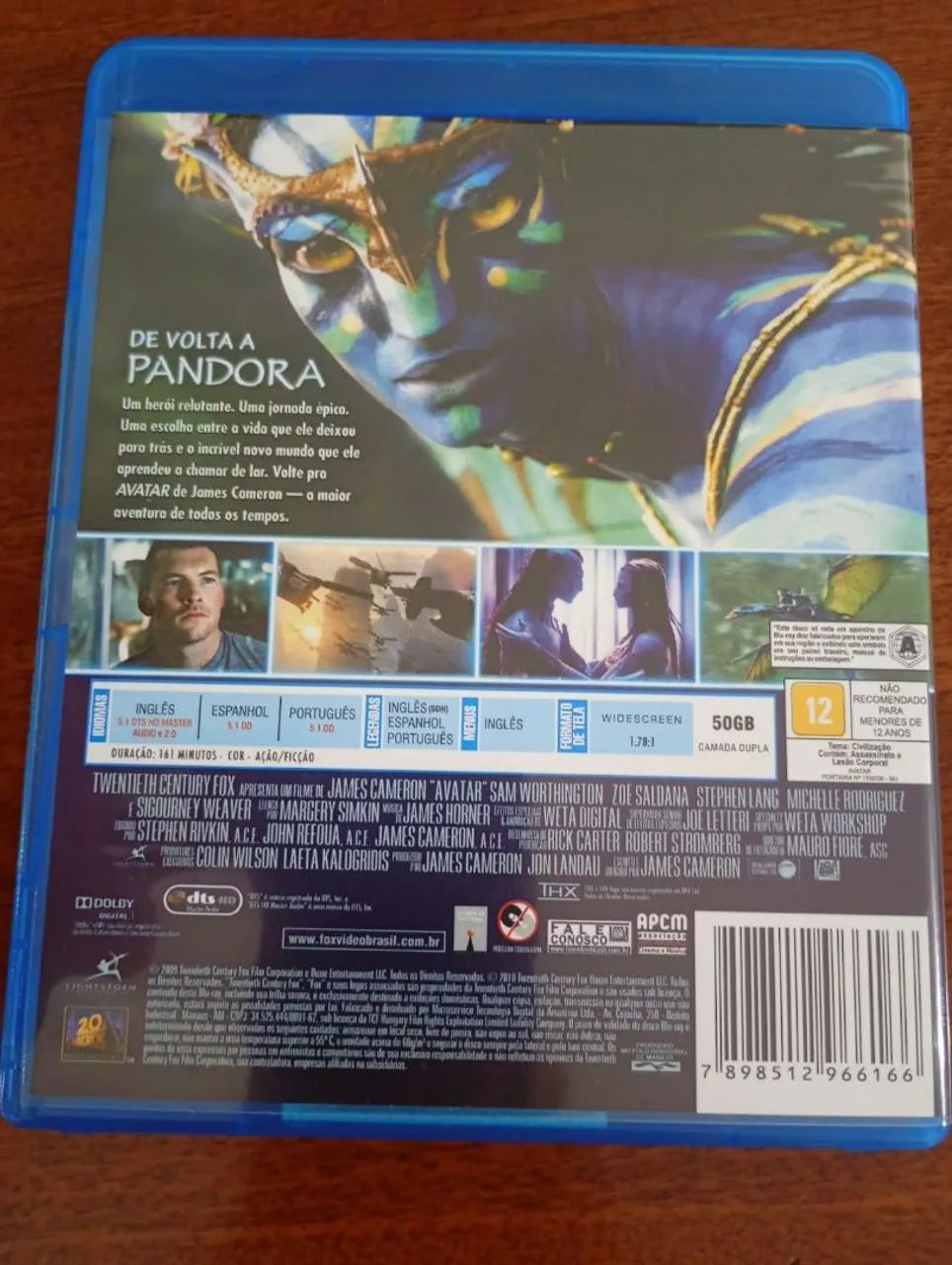 Filme Blu-ray Avatar (com luva) - Foto 4