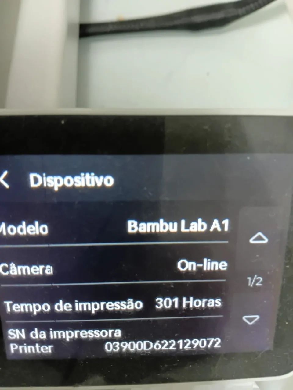 Impressora 3d A1 Bambu Labs Semi nova. (301hs) na garantia. - Foto 3