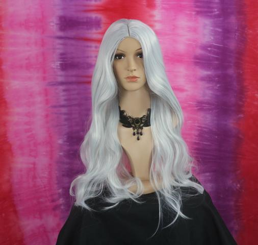 Peruca Wig Fibra Orgânica Branca - Foto 4