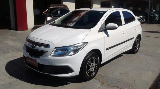 CHEVROLET ONIX LT 1.0 8V SPE/4 FLEX Branco 2013/2013 - Foto 2