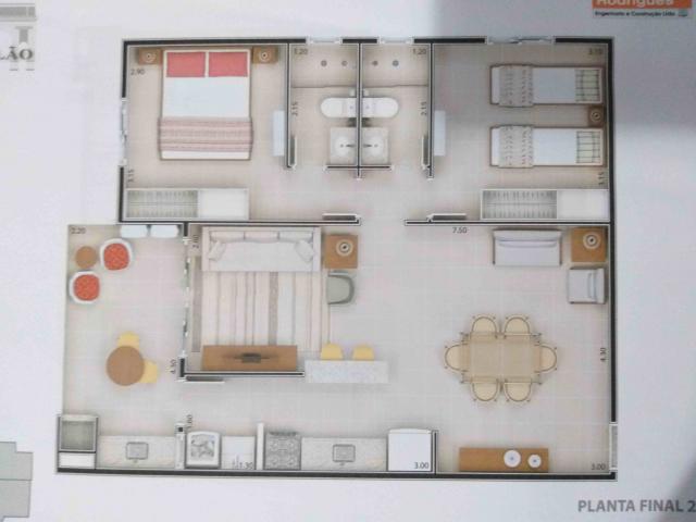 Apartamento à venda com 2 dormitórios em Itaguá, Ubatuba cod:9050 - Foto 4