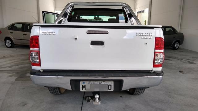 Hilux CD Srv 4x4 3.0 - 2013 - Branca - Foto 5