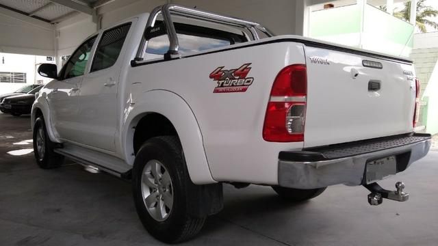 Hilux CD Srv 4x4 3.0 - 2013 - Branca - Foto 3