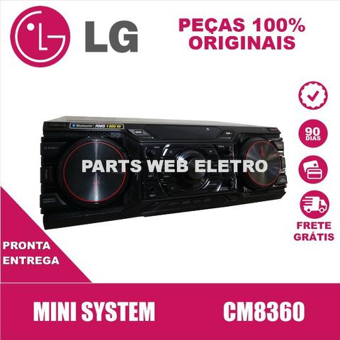 Mini System Lg Cm8360 C/ Controle S/ Caixas Acústicas