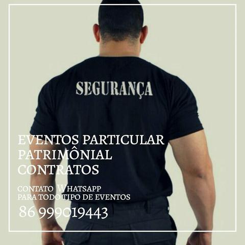 Ofereço meus servicos de segurança particular e motorista