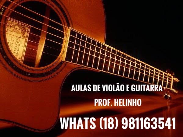 Aulas de violão e guitarra