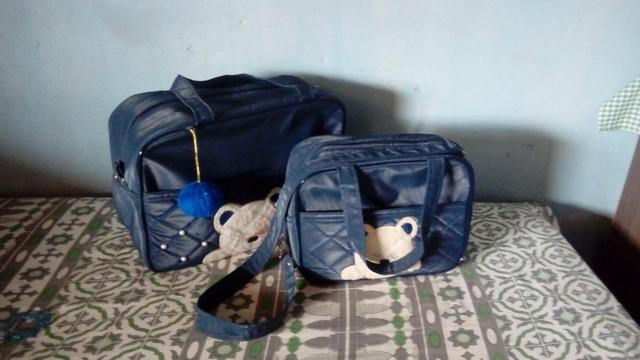 Vendo kit de bolsa maternidade para menino - Foto 2