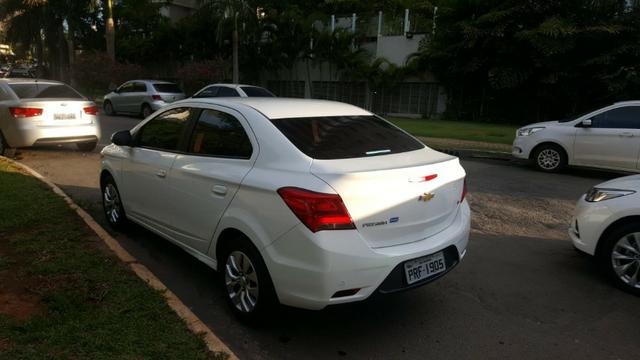 Prisma 1.4 LT Flex-2017/2018-Carro muito novo, de mulher - Foto 3