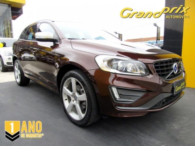 VOLVO XC60 2014 2.0 T5 R DESIGN TURBO GASOLINA 4P AUTOMÁTICA MARROM COMPLETA ÚNICO DONO