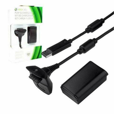 Kit de Carregador e Bateria X-Box 360