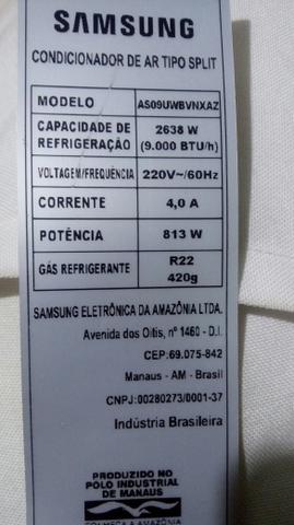 Peça de split Samsung 9000 btu - Foto 4