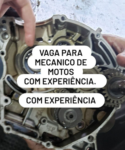 CONTRATO MECANICO DE MOTOS. COM EXPERIÊNCIA