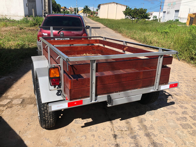 Reboque dois eixos novo - Foto 3