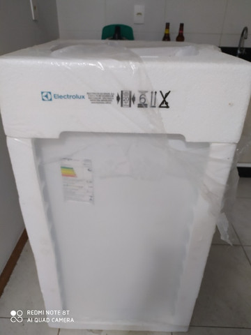 Máquina de Lavar Electrolux Nova - Na embalagem